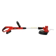 Yato Akkutrimmeri 18V 25-30 cm BL + 2 Ah akku ja laturi sarja - Slagskydds handskar - 46-YT-85019 - 4