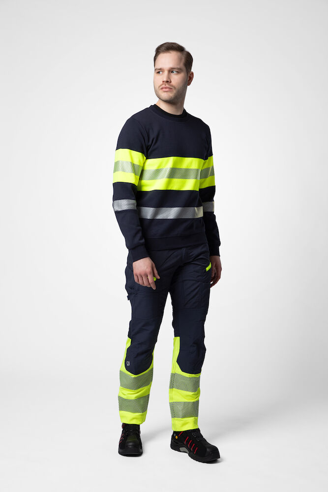 6129 SWEATSHIRT EN ISO 20471 CLASS 1 - Huomiopaidat - 646129 - 1