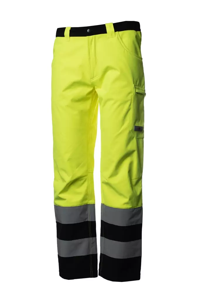 Priha TopGreen© 3 säsongers softshell varselbyxor EN 20471 Lk.2 - 4343 - PRIHA - M4343 - 1