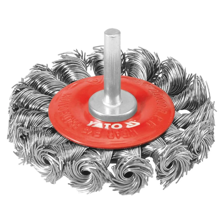 Yato Pyöröharja M6 100 mm RST punottu - Pyörö ja kuppiharjat - 46-YT-4759 - 1