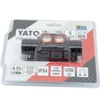 Yato Otsalamppu IPX4 ladattava Li-Po a - Valaisimet - YATO-OTSALAMPPU-LA - 3