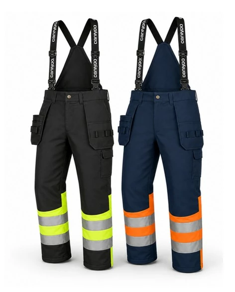 SmartGO - Cannygo hi.vis housut - Varselbyxor vinter - KEZP-SMGA - 1