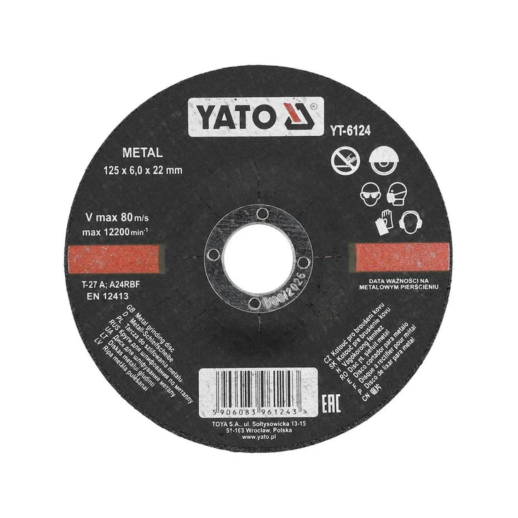 Yato Hiomalaikka metallille - Hiomalaikat - YATO-HIOMALAIKKA - 1