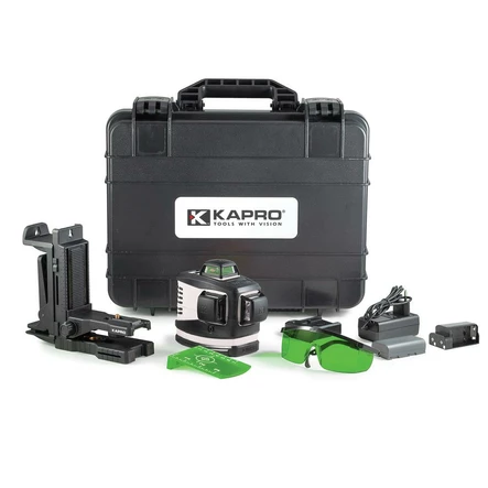 Linjalaser Kapro 883G vihreä 3D, 2P+1V 3 - Laserit - 883G - 2