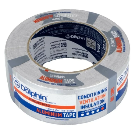 Blue Dolphin Alumiiniteippi HVAC -30 / +120 °C - Teipit - BD-ALUMIINITEIPPI - 1