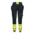 Stretch PLUS - Rewelly hi.vis housut - Huomio kesähousut - KEDP-STREPLG - 4