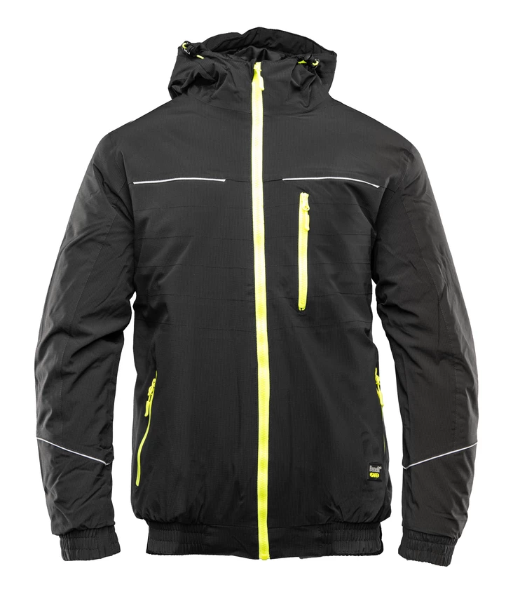 BENEFIT SAFE Talvitakki Musta - Talvi työtakit - OABH-BK - 1