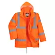 Hi-Vis Breathable Interactive Rain Traffic Jacket - Huomio kesätakit - RT63ORRXL - 1