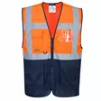 Hi-Vis Mesh Contrast Executive Vest - Huomioliivit ja esiliinat - C377ONRXXL - 1