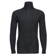 Merino Wool 1/4 Zip Baselayer Top - PORTWEST - B184BKRXXXL - 1