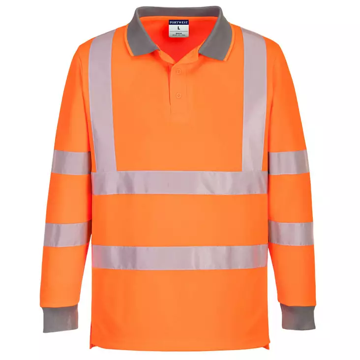 Eco Hi-Vis Pitkähihainen pikeepaita (6kp - Varselskjortor - EC11-1 - 1