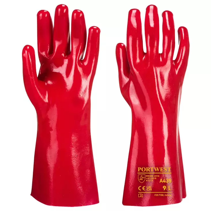 PVC Protective Glove - Asentajan käsineet - A435 - 1
