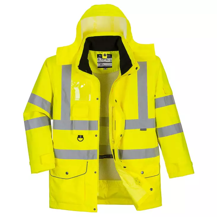 Hi-Vis hengittävä 7-in-1 Traffic takki - Huomio kesätakit - S427 - 1