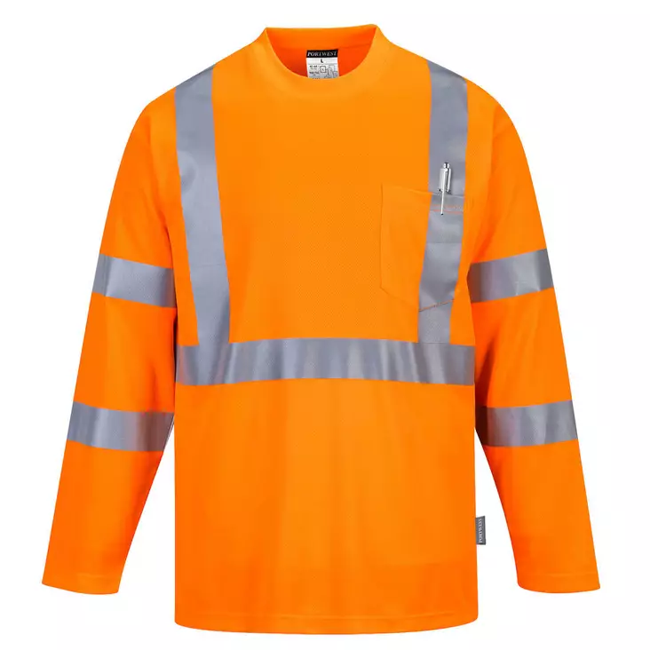 Hi-Vis pitkähihainen paita - Huomiopaidat - S191 - 1