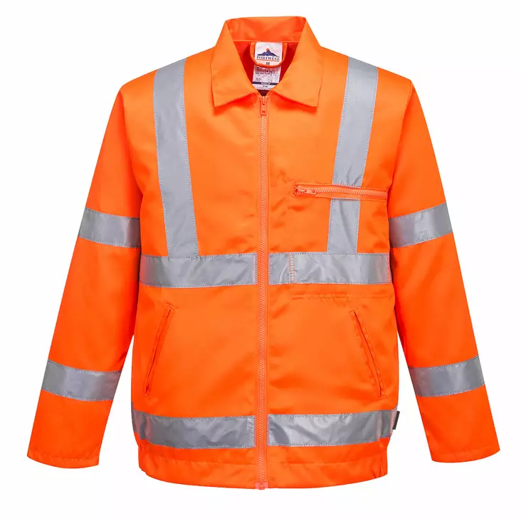 Hi-Vis polyesteri-puuvilla bomber-takki - Huomio kesätakit - RT40 - 1
