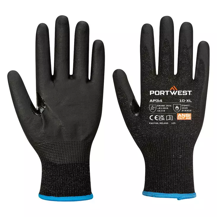 LR15 Nitrile Foam Touchscreen Gloves 12 Pairs - Viiltosuojakäsineet - AP34 - 1