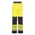Bizflame Work Hi-Vis Contrast FR Holster Trousers - PORTWEST - FR440YNRM - 1