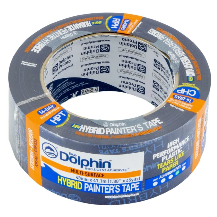 Blue Dolphin Hybrid teippi 48 mm × 41 m - Teipit - 65-100-1-01-EN-BDN - 1