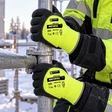 Laatu Talvityöhanska 4131X Hi-Vis huomioväri ja ohut vuori - Hanskat - LAATU-WINTER-PRO - 3