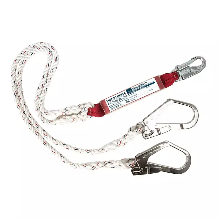 Double-ended rope with shock absorber - Turvaköysiliinat - FP25 - 1