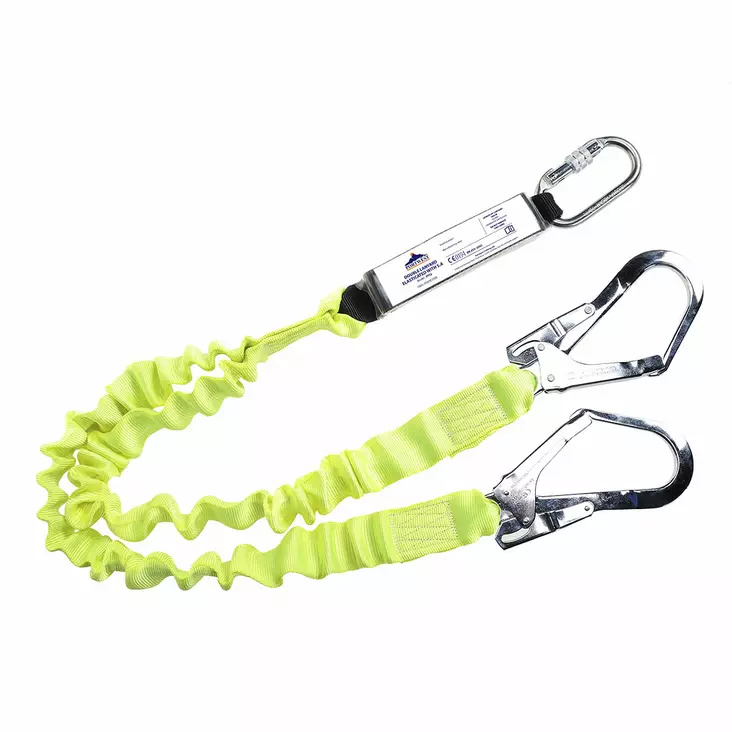 Double-Ended Y Elastic Safety Rope with Shock Absorber - Turvaköysiliinat - FP52 - 1