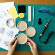 BeaverCraft Lasinalunen puu DIY polttop - Puutaltat ja puuntyöstö - 16-DIYPCOASTERS - 3