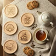 BeaverCraft Lasinalunen puu DIY polttop - Puutaltat ja puuntyöstö - 16-DIYPCOASTERS - 6