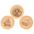 BeaverCraft Lasinalunen puu DIY polttop - Puutaltat ja puuntyöstö - 16-DIYPCOASTERS - 2