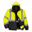 Hi-Vis 3-in-1 Contrast Premium Bomber Jacket - Huomio kesätakit - S365YBRS - 1