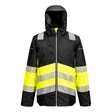 PW3 Hi-Vis Class 1 Winter Jacket - PORTWEST - PW364YBRXS - 1