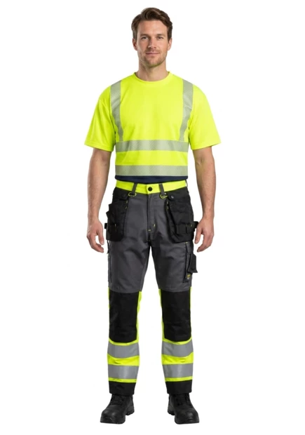 Brixton Flash Hi-Vis T-Shirt - Huomiopaidat - AFK7-PT - 2