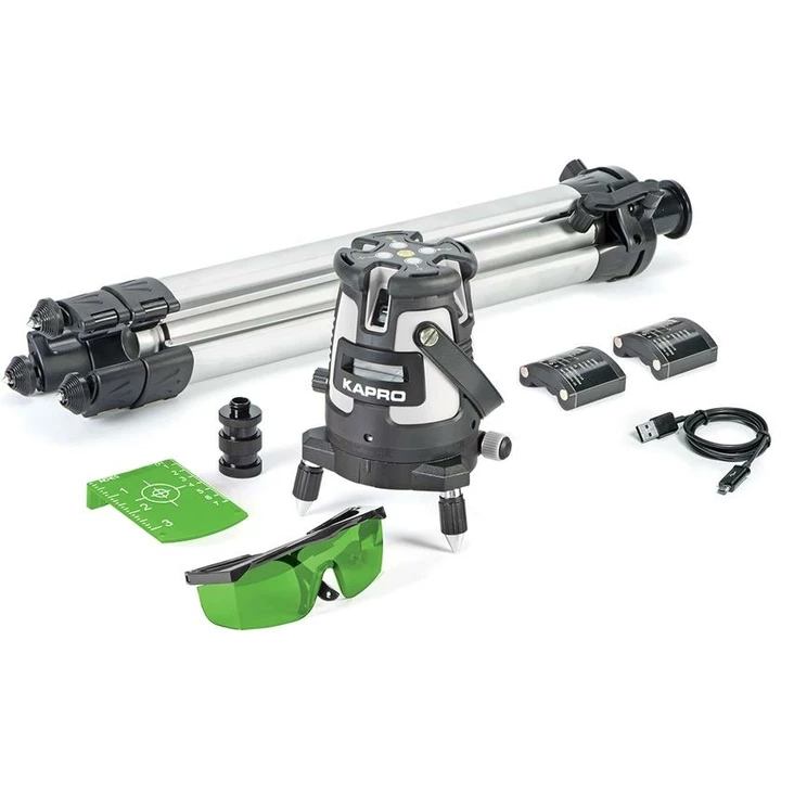 Kapro Ristilasersarja 875G vihreä 1V+4P - Laserit - 875G-SET - 1