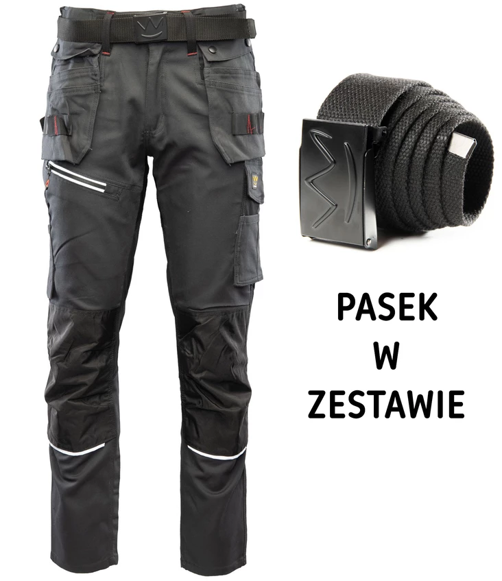 Seven Kings Pro- Hängfickbyxor - Vinter arbetsbyxor - A6SP-PT - 1