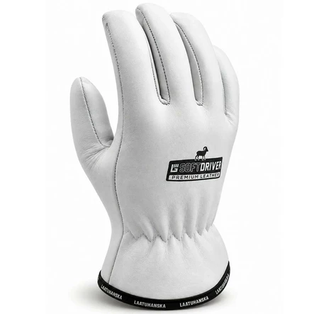 Laatu Soft Driver Talvihanska vuorellinen vuohen nahka - Hanskat - LAATU-1010W - 1