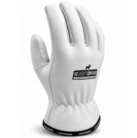 Soft Driver Talvi - Vuohen nahka vuorillinen - Nahkaiset työkäsineet - 1010W - 1