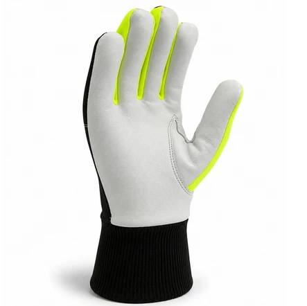 Thermo Soft Talvi - Vuorillinen pehmeä nahka/kangas - Nahkaiset työkäsineet - 8270W - 2