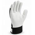 Pro-Fit Bomull/Läder Installatör Vinter Handske Med Kardborre Art.1020W - Läder arbetshandskar - 1020W - 2