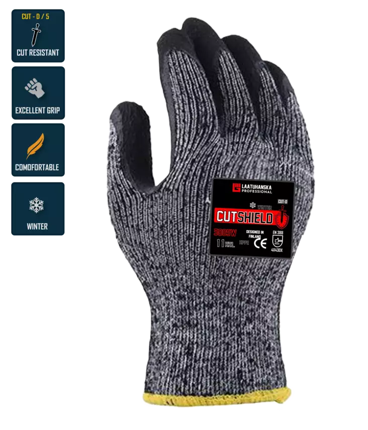 CutShield D-class Cut Resistant Glove Lined Art.5005W - Viiltosuojakäsineet - 5005W - 1