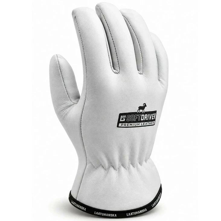 Laatu Soft Driver Talvihanska vuorellinen vuohen nahka - Hanskat - LAATU-1010W - 1