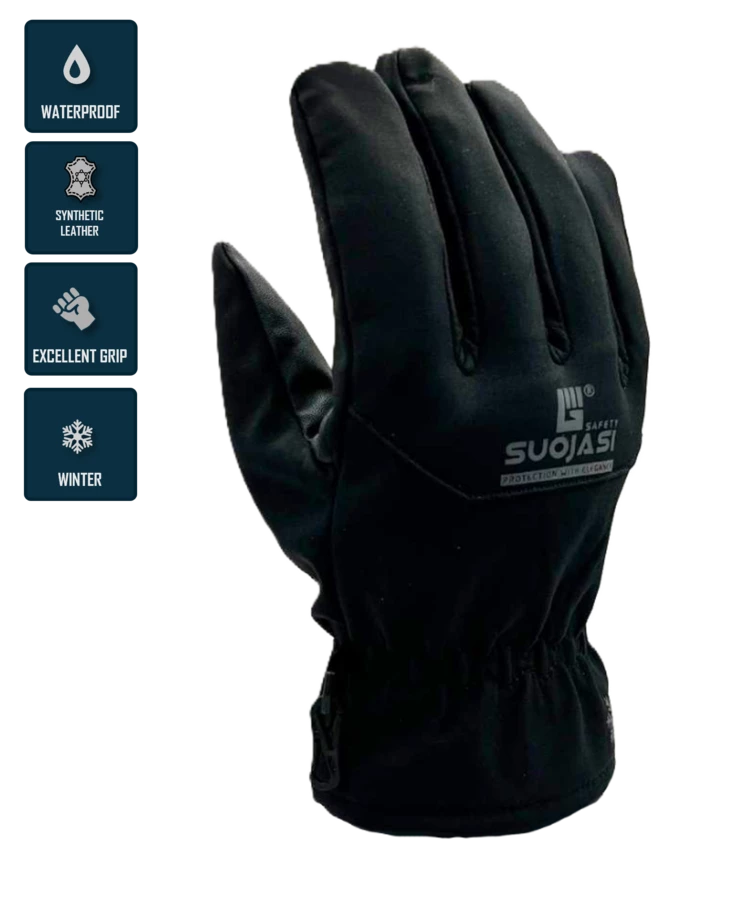 Nordica Vedenpitava Soft shell kosketusnäyttö Talvi käsine Art.1005W - Talvi työkäsineet - 1005W - 1