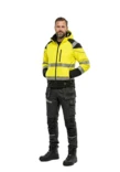 SEVEN KINGS FLASH INSULATED SOFTSHELL JACKET HIVI SKF007 YELLOW - Huomio talvitakit - OFSZ - 2